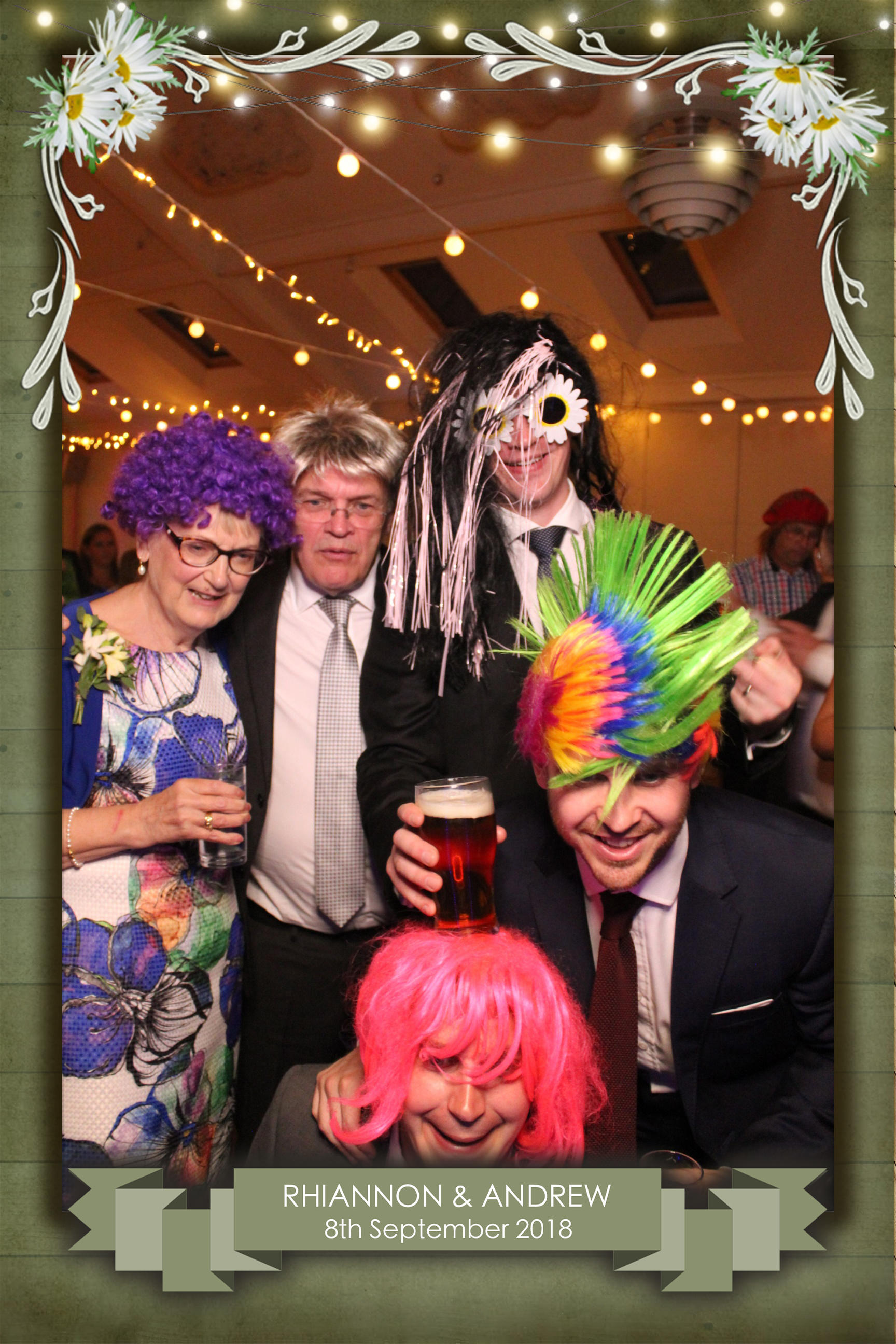 Rhiannon & Andrew's Wedding | View more photos from the event at images.mobile-photo-booth.com/u/MobilePhotoBoothUK/Rhiannon-Andrews-Wedding